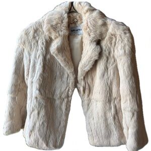 Cream FUR Jacket